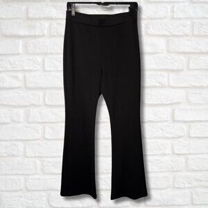 H & M Black Pull-On Flare Pants (medium)
